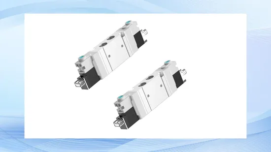 5/2 5/3 Way High Flow Solenoid Control for Gas Valve